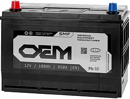 АКБ OEM Asia 6ст-100 (п.п.) 850А 306*176*225 (SMF125D31R)