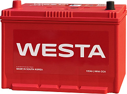 АКБ WESTA Asia 6ст-105 (п.п.) 900А 303*175*220 (125D31R SMF)