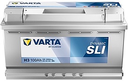 АКБ VARTA Dynamic SLI 6ст-100 (о.п.) 830А 353*175*190 (H3) 600 402 083