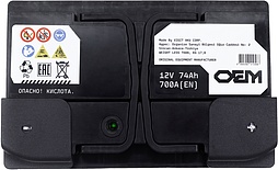 АКБ OEM 6ст-74 (о.п.) 700А 278*175*175 (SMF57539) низк.