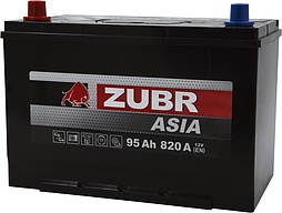 АКБ ZUBR Ultra Asia 6ст-95 (п.п.) 820А 303*175*227 (ZSA951)