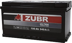 АКБ ZUBR Ultra 6ст-100 (о.п.) 940А 353*175*190 (ZU1000)