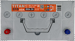 АКБ TITAN Asia EFB 6ст-100 (п.п.) 850А 304*175*223
