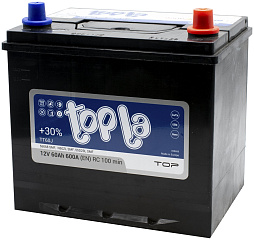 АКБ TOPLA Asia Top 6ст-60 (о.п.) 600А 230*173*220 (56068 SMF)