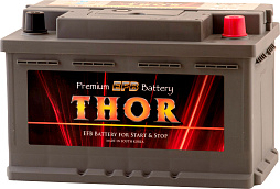 АКБ THOR EFB 6ст-70 (о.п.) 680А 278*175*175 (EFB 70DLB3) низк.