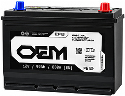 АКБ OEM EFB Asia 6ст-90 (о.п.) 800А 306*173*225 (90800L)