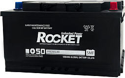 АКБ ROCKET 6ст-100 (о.п.) 830А 353*175*190 (SMF100L-L5) (2024г)