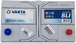 АКБ VARTA Asia Dynamic SLI 6ст-95 (о.п.) 830А 306*173*225 (G7) 595 404 083