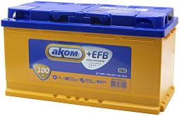 АКБ AKOM +EFB 6ст-100 (п.п.) 950А 353*175*190