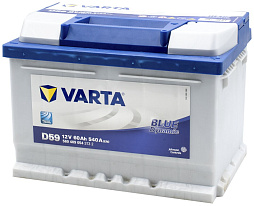 АКБ VARTA BD 6ст-60 (о.п.) 540А 242*175*175 (D59) 560 409 054 низк. (2024г)