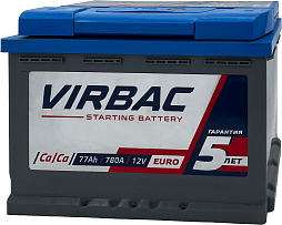 АКБ VIRBAC 6ст-77 (п.п.) 780А 278*175*190